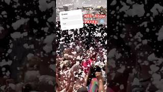 MSC Snow Party ❄️ Cruise Heaven or Total Chaos? #CruiseLife #MSCCruises #PartyAtSea