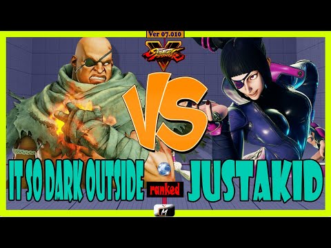 SFV CE ✨ itsodarkoutside (sagat) VS (juri) EMGG | Justakid ✨