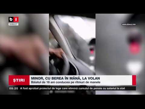 MINOR, CU BEREA IN MANA, LA VOLAN_Stiri B1_10 iunie 2021