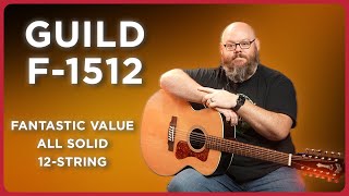 Video thumbnail for The Best Value Acoustic 12-String? Guild F-1512! by Alamo Music Center