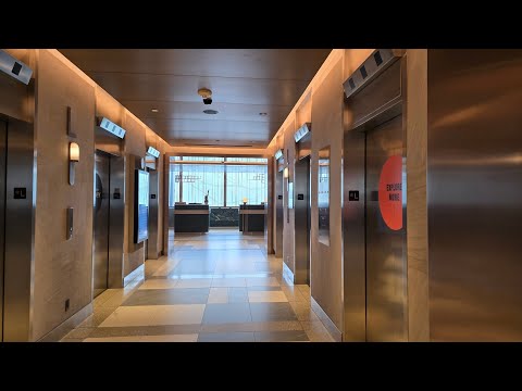 Nice 1000FPM Otis Elevonic 411M High-Rise Traction Elevators