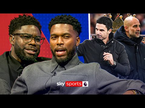 Richards & Sturridge debate Arsenal vs Man City title race! | "It's going to go all the way!"