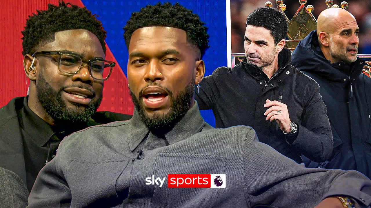 "It's going to go all the way!" | Richards & Sturridge debate Arsenal vs Man City title race!