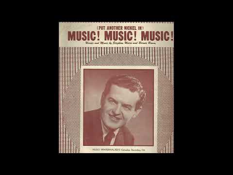 OLDIES 1950 FEB 25 MUSIC, MUSIC MUSIC —HUGO WINTERHALTER