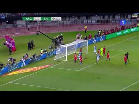 Argentina 1 0 Chile   23 Mar 2017   HD Highlights Spanish