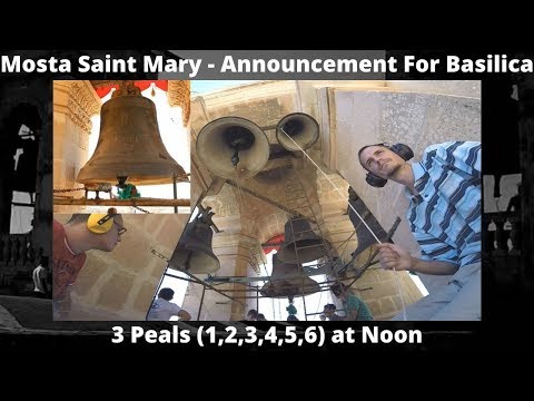 Tlett Moti (2018 - 1,2,3,4,5,6) - Mosta Santa Marija - Tħabbira Għal Basilika Minuri - 5/6 Qniepen