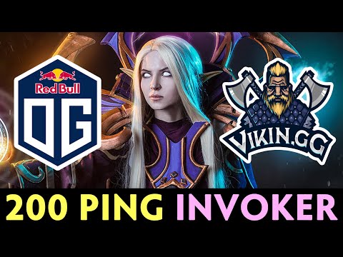 OG vs Viking.gg — 200 PING Invoker mid