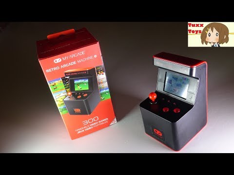 My Arcade - Retro Arcade Machine X Portable Gaming Mini Arcade Cabinet with 300 Games
