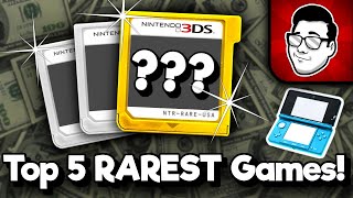 Top 5 RAREST Nintendo 3DS Games! [USA] | Nintendrew