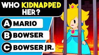 🍄 Super Mario Galaxy Challenges | Can you SAVE Rosalina from Bowser? 🍄