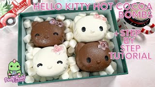 Hello Kitty Hot Cocoa Bombs | Valentines Day | Step By Step Tutorial 2024