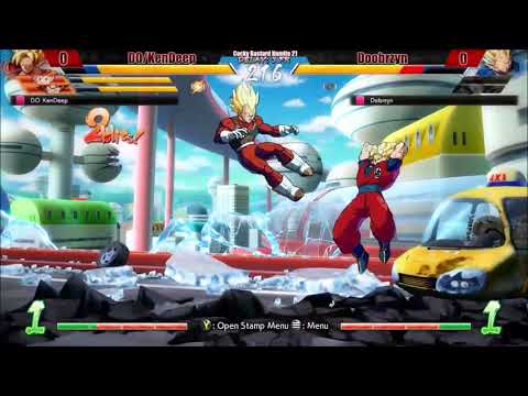 -DBFZ- KenDeep (Videl/Baseku/SSJGoku) vs Doobrzyn (Muiltiple) Kumite 21