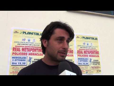 Coppa Italia Basilicata: al Real Metapontino il derby contro il Policoro
