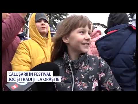 Călușarii in festival la Oraștie - Stiri Antena Vest -