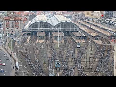 Hlášení Praha hl.n. - EC 354 + Zpoždění + Zpoždění vlaku EC 353, 27.1.2023 [INISS 2]