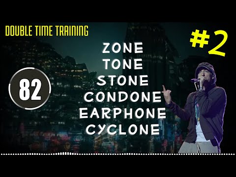 DOUBLE TIME TRAINING #2 - Freestyle Battle Beat Training - Rap Beat for Improvising with Words