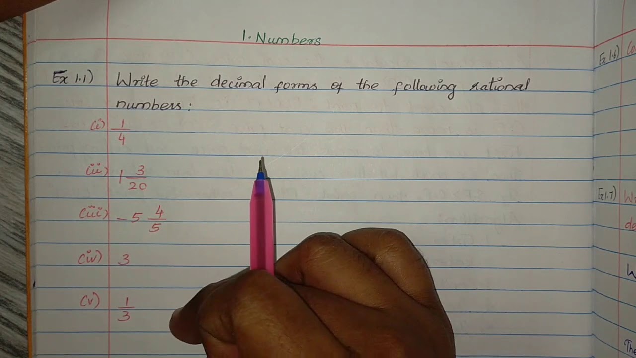 #Samacheer kalvi #8th std mathematics #Unit-1 #Numbers #Examples 1.1 to 1.5