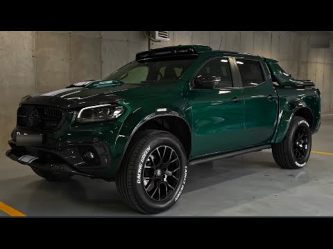 Wild Pickup from Carlex Design - Mercedes X Class Racing Green Edition