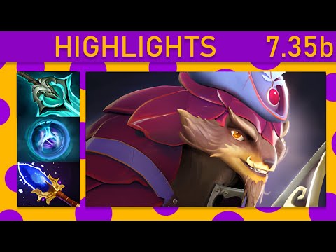 ⭐Mikoto Pangolier 15+ Kills! Mid Highlights 7.35b - Dota 2 Top MMR