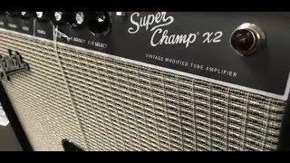 Video thumbnail for Fender Super Champ X2 by Robin Smith