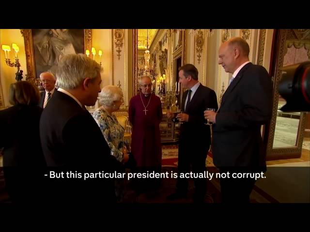 Nigeria Are 'MOST CORRUPT COUNTRIES ' In The World David Cameron Queen Elizabeth II