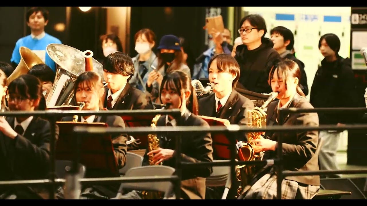 京都府立桃山高校吹奏楽部LOVERS　世界自閉症啓発デーin 京都 2026 Nidec京都タワーブルーライトアップイベント　アンコール