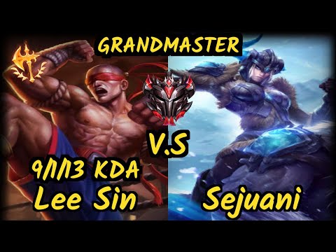 ONE 4LaN (LEE SIN) vs SEJUANI - 9/1/13 KDA JUNGLE GAMEPLAY - BR Ranked GRANDMASTER