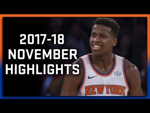 Frank Ntilikina Full November 2017-18 NBA Highlights - New York Knicks