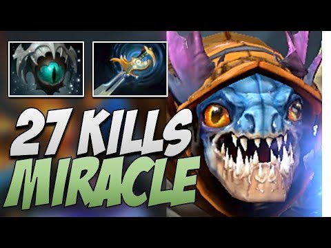 Liquid.Miracle Slark - 27 KILLS in 7.20 | Dota Gameplay