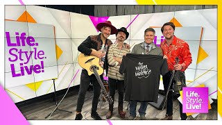 The Trouble Notes perform &#39;Storm Searching&#39; and &#39;Grand Masquerade&#39; LIVE!