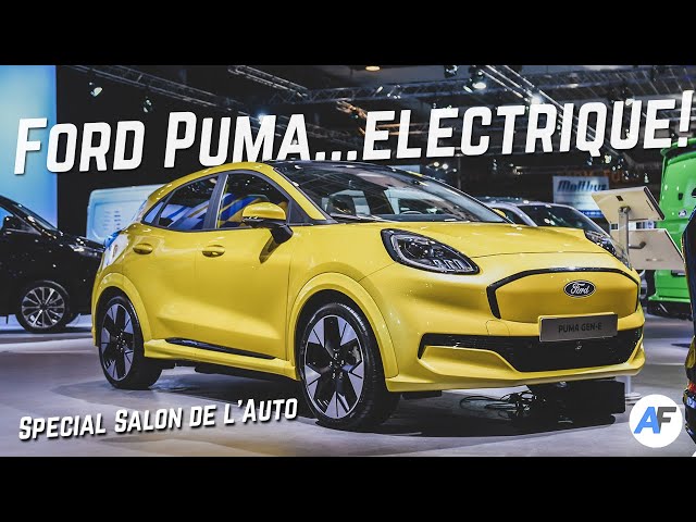 La Ford Puma devient électrique au Salon de l’Auto ! - SPÉCIAL SALON
