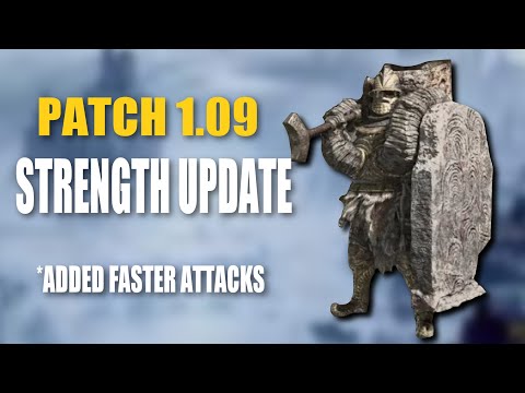 Strength builds will LOVE this : Elden ring patch 1.09
