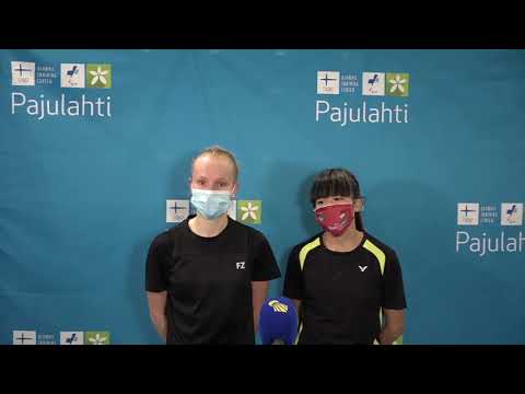 Leona Michalski/ Thuc Phuong Nguyen: Maybe we started to get a bit nervous