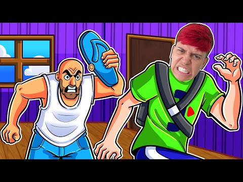 MY CRAZY NEIGHBOR WANTS TO HIT ME WITH A FLIP-FLOP!! (Evil Neighbor)