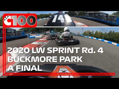 Club100 2020 LW Sprint Rd. 4 - Buckmore Park - A Final (4th & C2 Win)