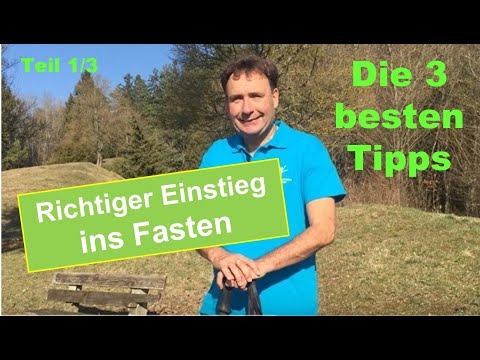 Richtiger Einstieg ins Fasten, die 3 wichtigsten Tipps, Typgerecht Fastenwandern mit Ralf Moll