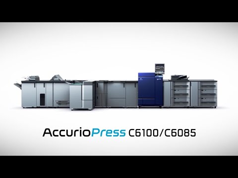 Konica Minolta AccurioPress C6100 Color Heavy Duty Production Printer