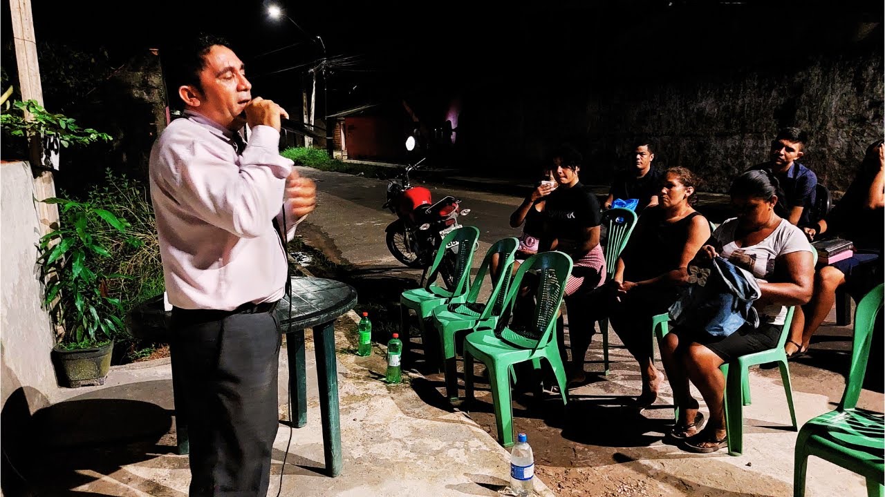 Pregação na Rua Impactante Zaqueu o publicano (ganhar,discipular e enviar) 📖🎤🔥