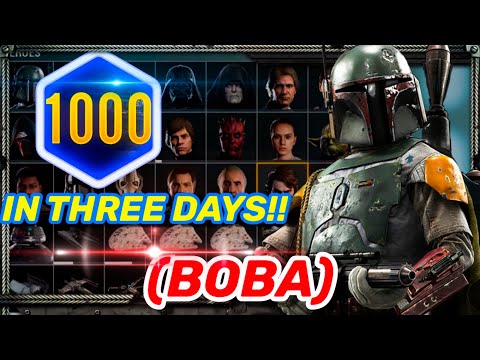 How To MAX Boba Fett in THREE DAYS (...or less...)