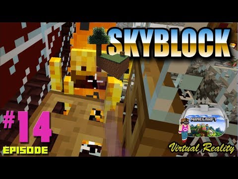 Lightning⚡️ - VR Addict - Skyblock 3.07 - Minecraft 1.12.2 using Virtual Reality Headset  - Episode 014