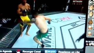 henry briones knockout por parte de silva