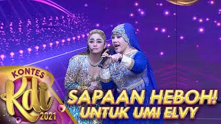 Download lagu SAPAAN HEBOH! DARI DWEI PERSIK UNTUK UMI ELVY SUKAESIH | KONTES KDI 2021 mp3