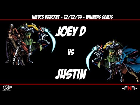 FNF 12-12-14 - UMVC3 - Joey D vs. Justin - Winners Semis