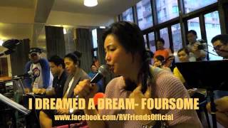 I DREAMED A DREAM - Regine Velasquez (FOURSOME Concert BTS)