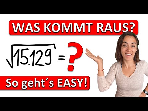🤯🤯🤯 BERECHNE DIE WURZEL SCHNELL IM KOPF! | Schriftliches Wurzel ziehen