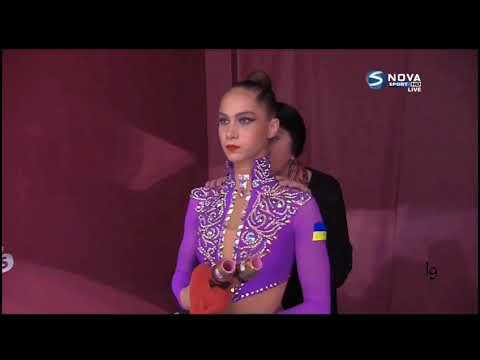 Vlada Nikolchenko Clubs AA World RG Championships Baku 2019