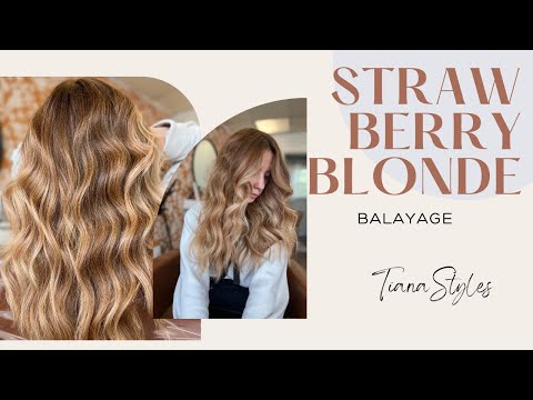 STRAWBERRY BLONDE BALAYAGE ON COPPER HAIR | BLENDING...