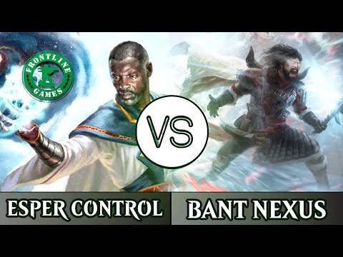 PrimeTime Pioneer - ESPER CONTROL vs BANT NEXUS - 2019 Live tournament