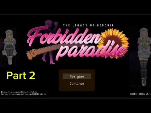 The Legacy of Hedonia - Forbidden Paradise (part 2)#roleplaying#escapegames #bondage#shibari#tiedup