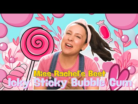 Icky Sticky Bubble Gum Compilation with Ms Rachel | Sing-Along Songs for Kids